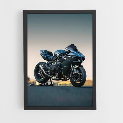 moto-4 cadre Noir