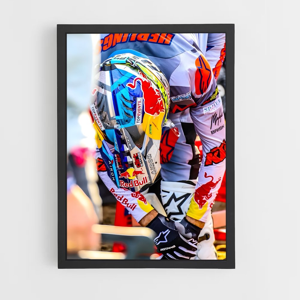 moto-cross-15 cadre Noir