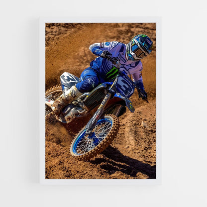 moto-cross-18 cadre Blanc