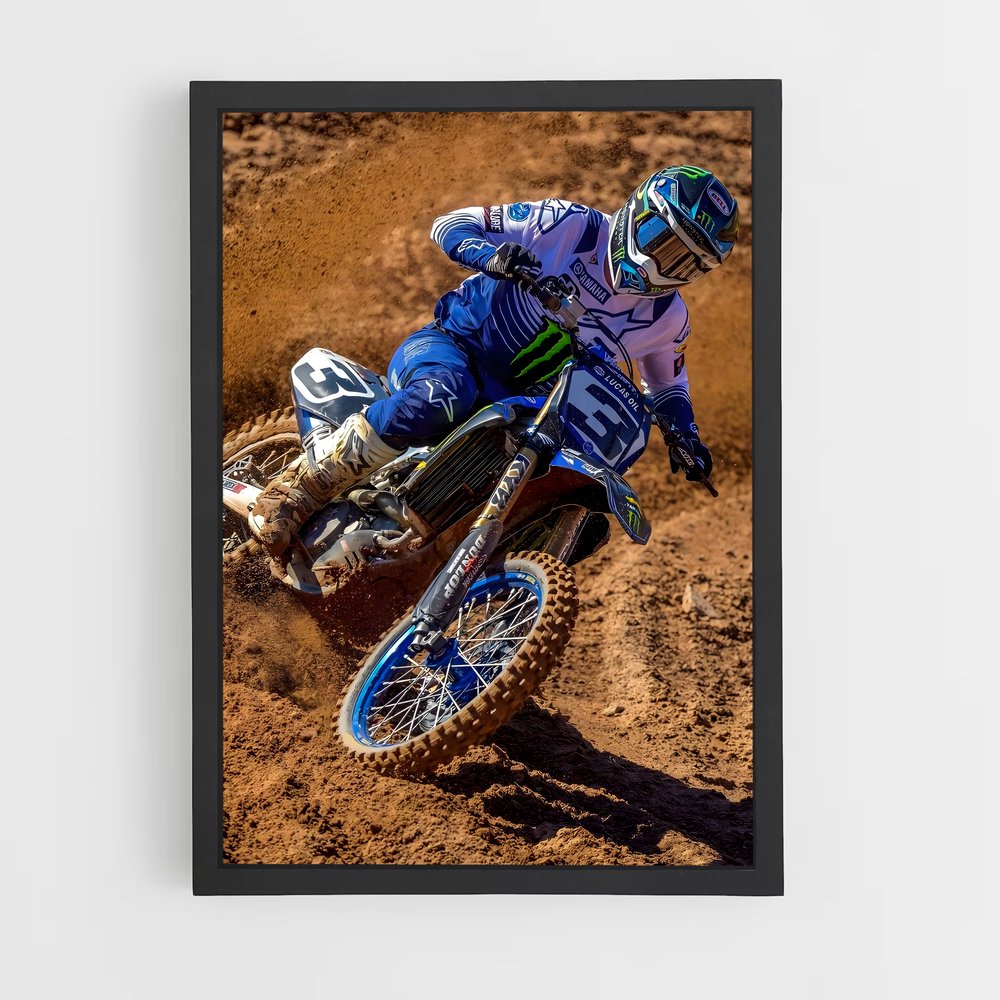 moto-cross-18 cadre Noir