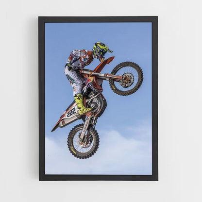 Motorcycle Figure Poster