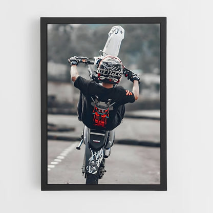 moto-cross-4 cadre Noir
