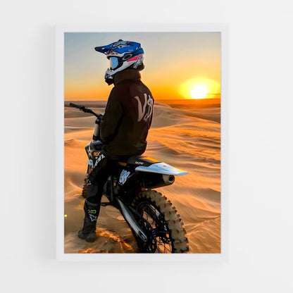 moto-cross-9 cadre Blanc