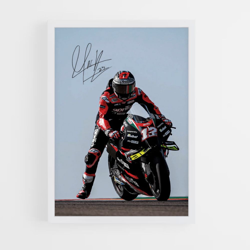 Poster Marc Marquez Signature