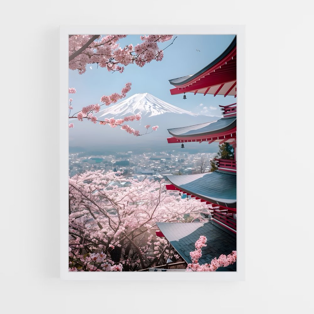 mount-fuji-10 cadre Blanc