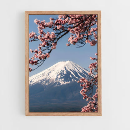 mount-fuji-11 cadre Bois clair