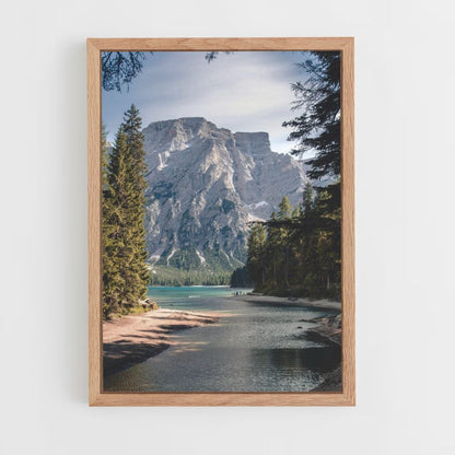 Mountain River Poster