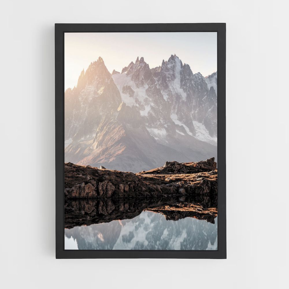 Snow Mountain Poster