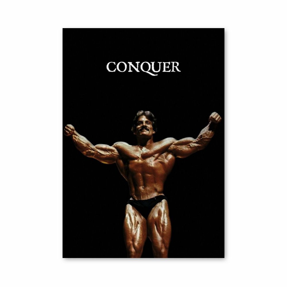 Mr Olympia Conquer Poster