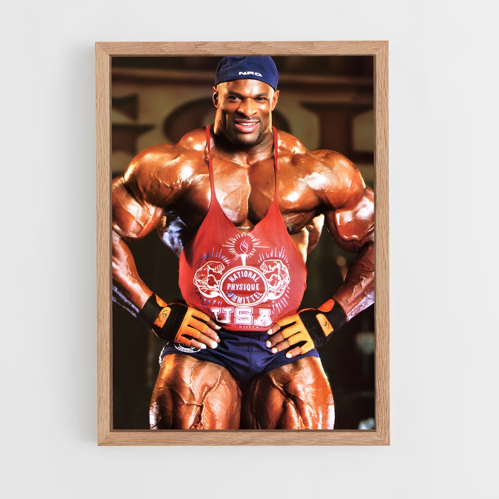 mr-olympia-4 cadre Bois clair