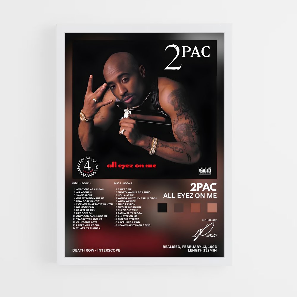 music-albums-1 cadre Blanc