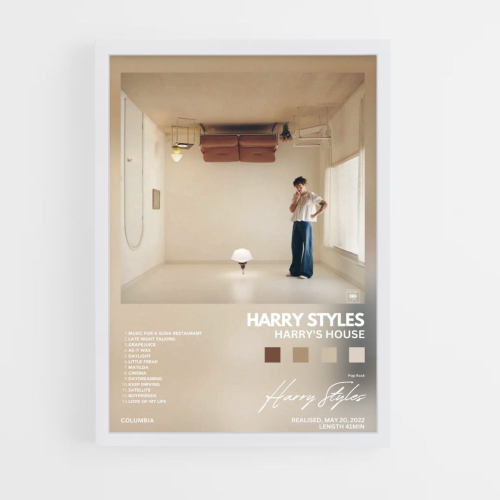 Poster Harry Styles Harry's House