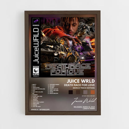 music-albums-11 cadre Bois foncé