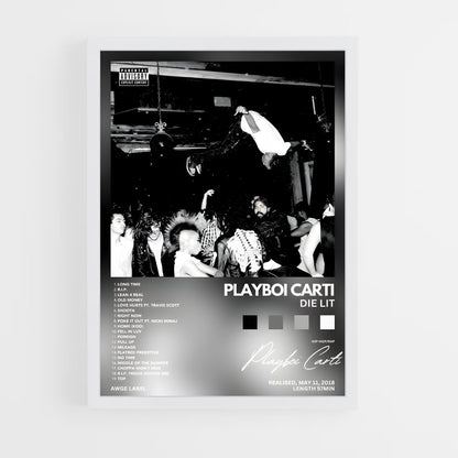 music-albums-17 cadre Blanc