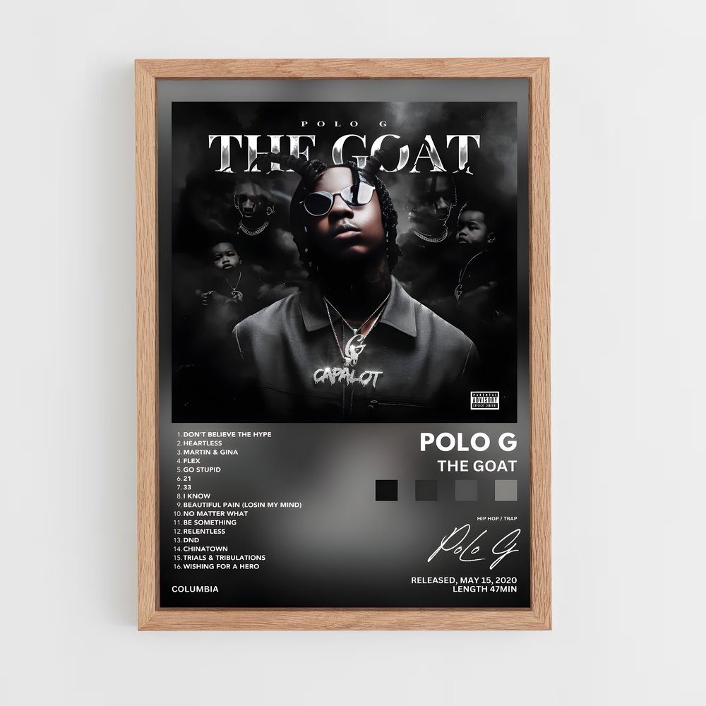 music-albums-18 cadre Bois clair