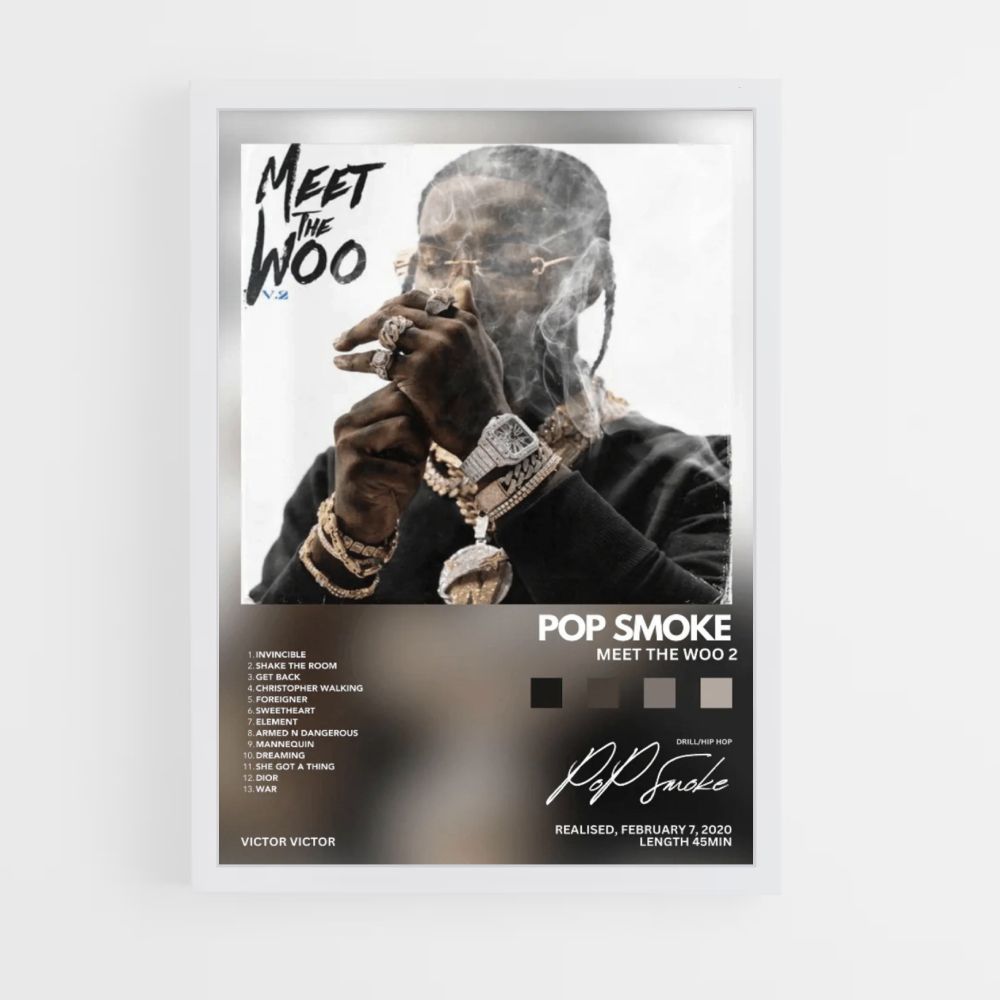 Poster Pop Smoke Meet the Woo 2