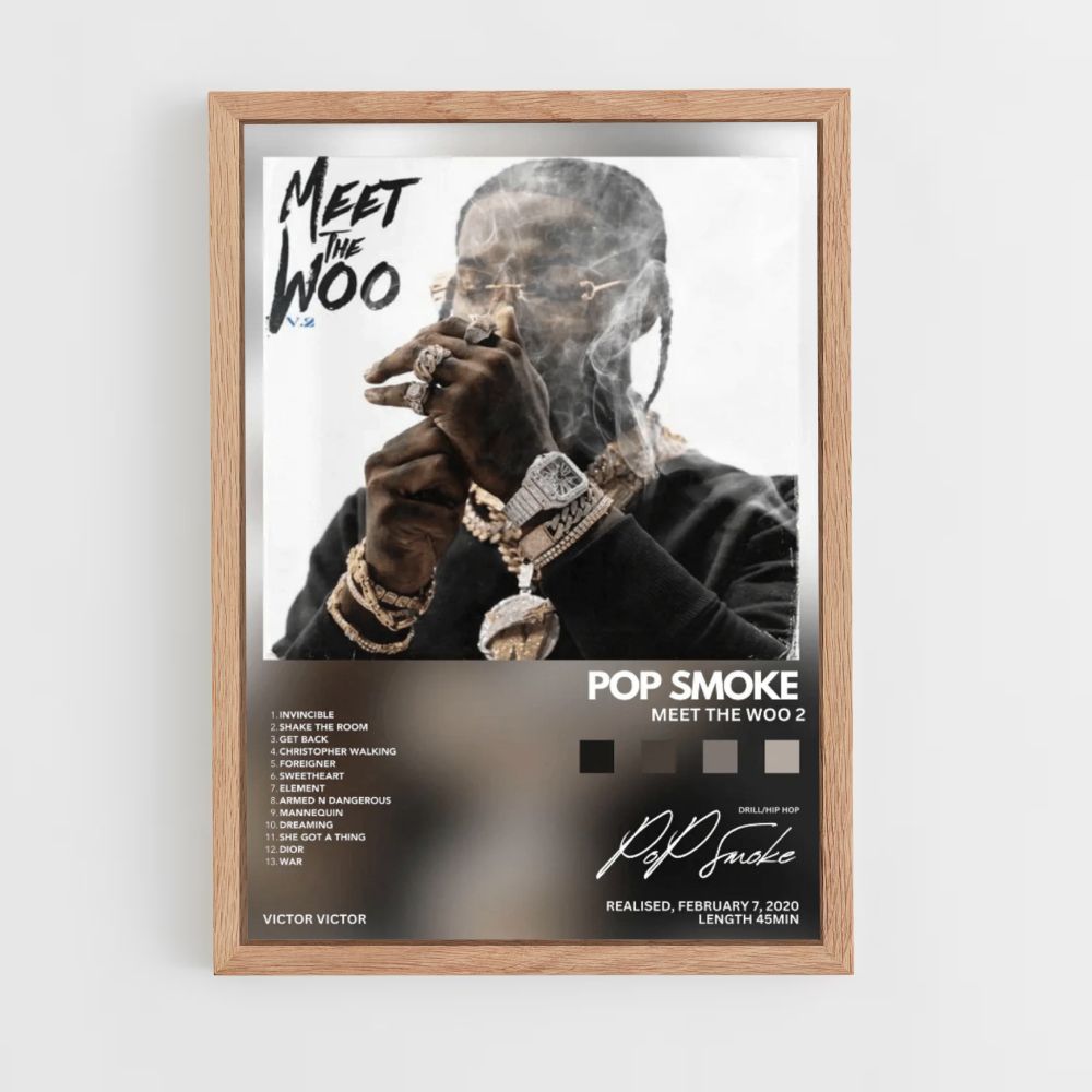 Poster Pop Smoke Meet the Woo 2