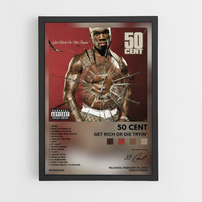 Poster 50cent Get Rich or Die Tryin