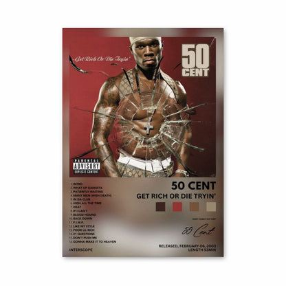 Poster 50cent Get Rich or Die Tryin