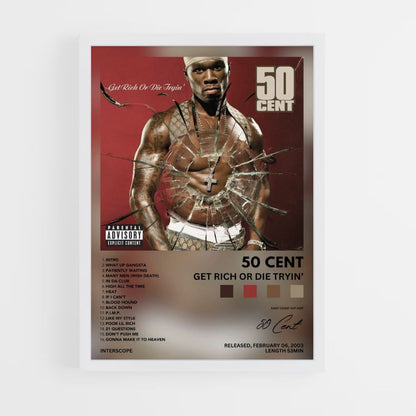 Poster 50cent Get Rich or Die Tryin