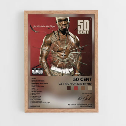 Poster 50cent Get Rich or Die Tryin