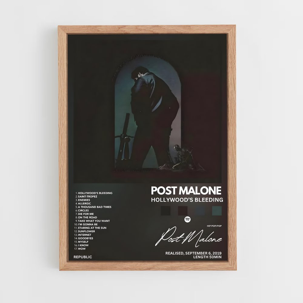 music-albums-20 cadre Bois clair