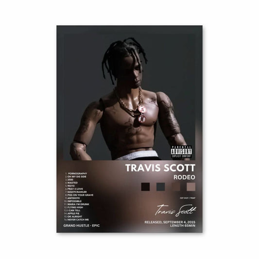 Poster Travis Scott Rodeo
