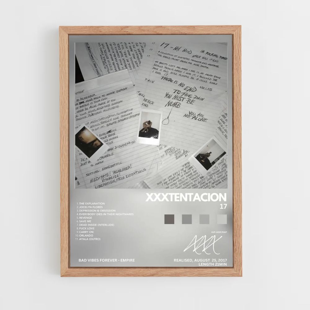 Poster XXXTentacion 17