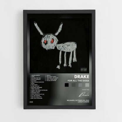 Poster Drake For All Dogs