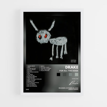 music-albums-7 cadre Blanc