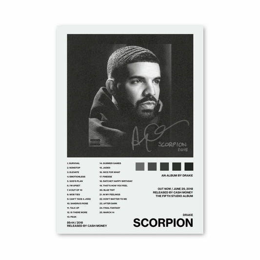 Poster Drake Scorpion