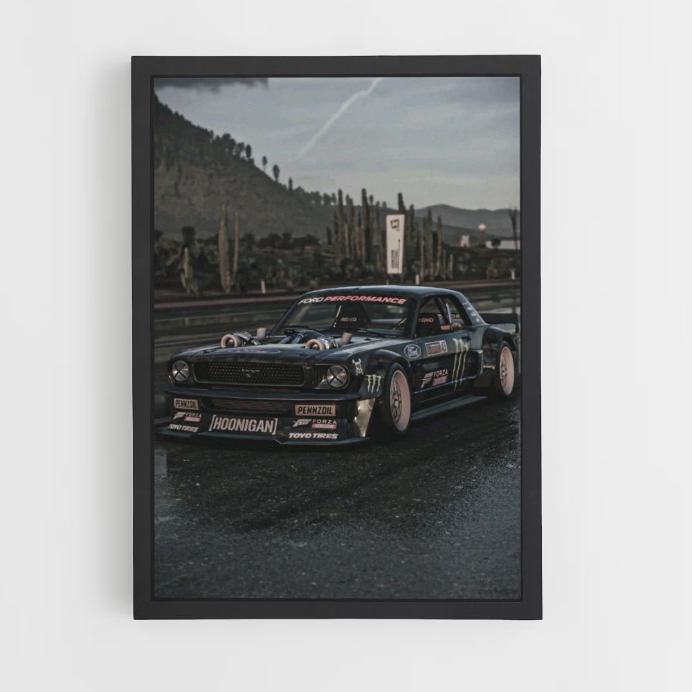 Hoonigan Ford Mustang Poster