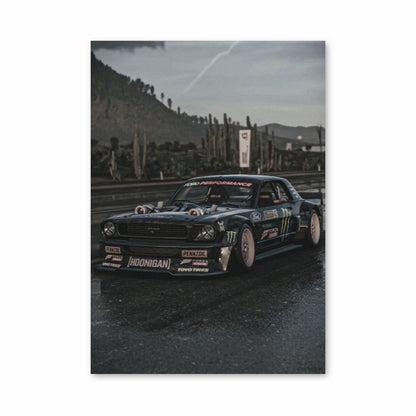 Hoonigan Ford Mustang Poster