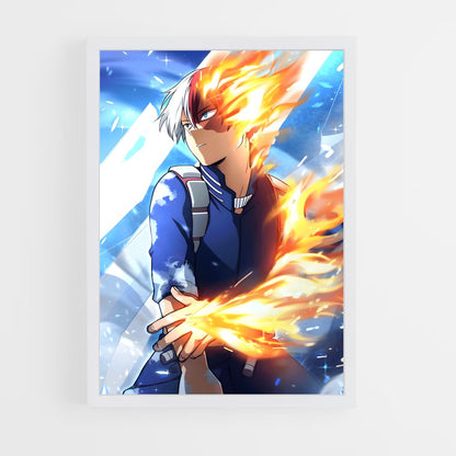 my-hero-academia-10 cadre Blanc