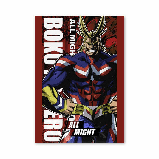 Poster All Might