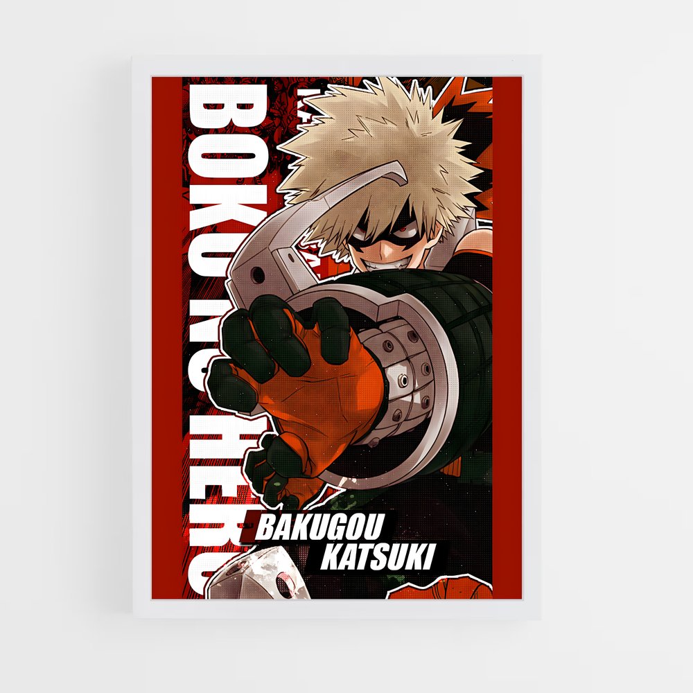 my-hero-academia-19 cadre Blanc