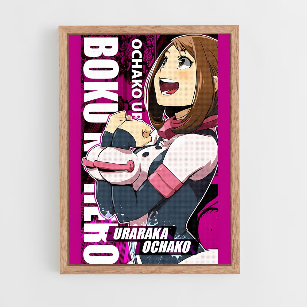 my-hero-academia-20 cadre Bois clair
