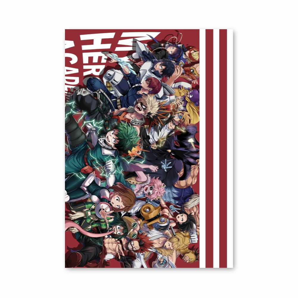 Poster My Hero Academia Second A