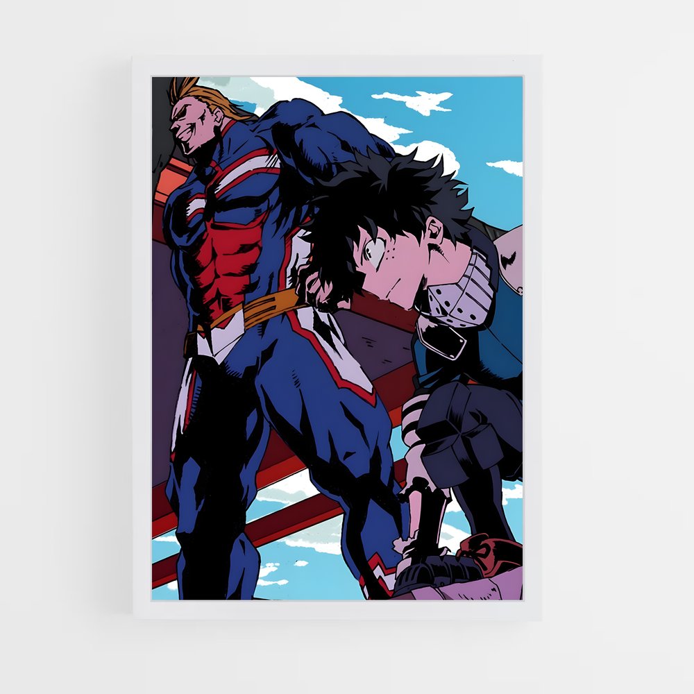 my-hero-academia-24 cadre Blanc