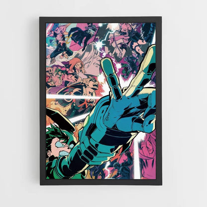 Poster Izuku Fingers