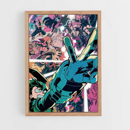 Poster Izuku Fingers