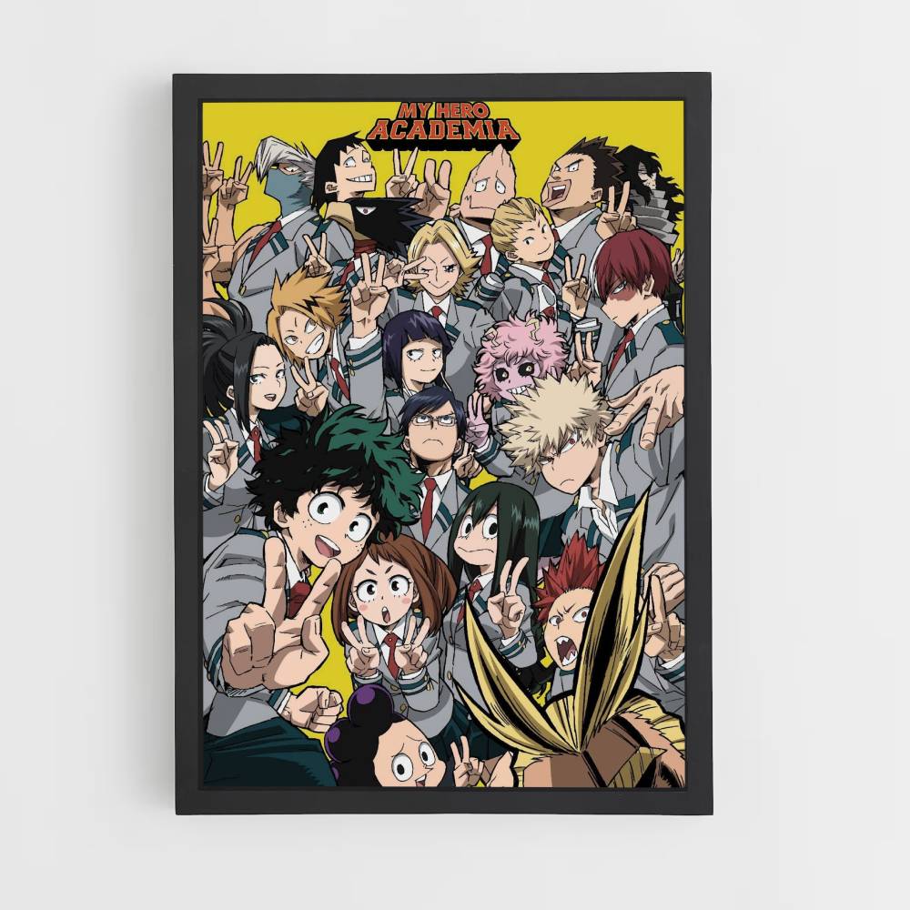 Poster My Hero Academia Class