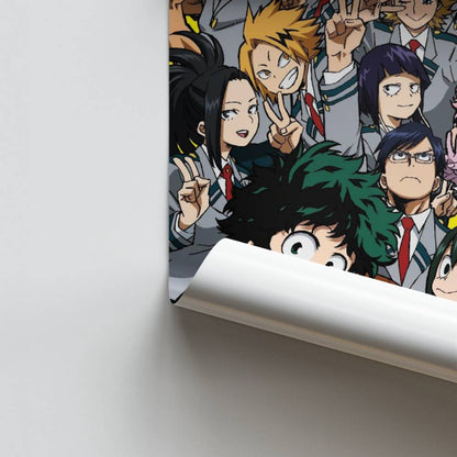 Poster My Hero Academia Class