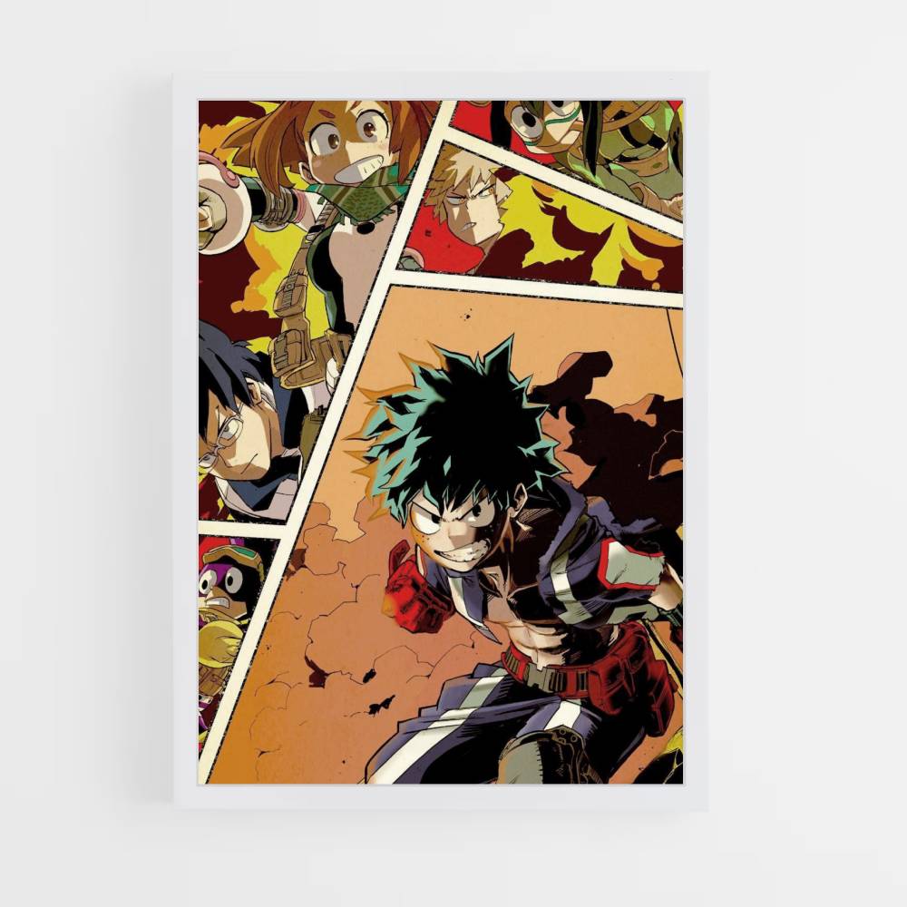 Poster Comics MHA