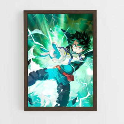my-hero-academia-3 cadre Bois foncé