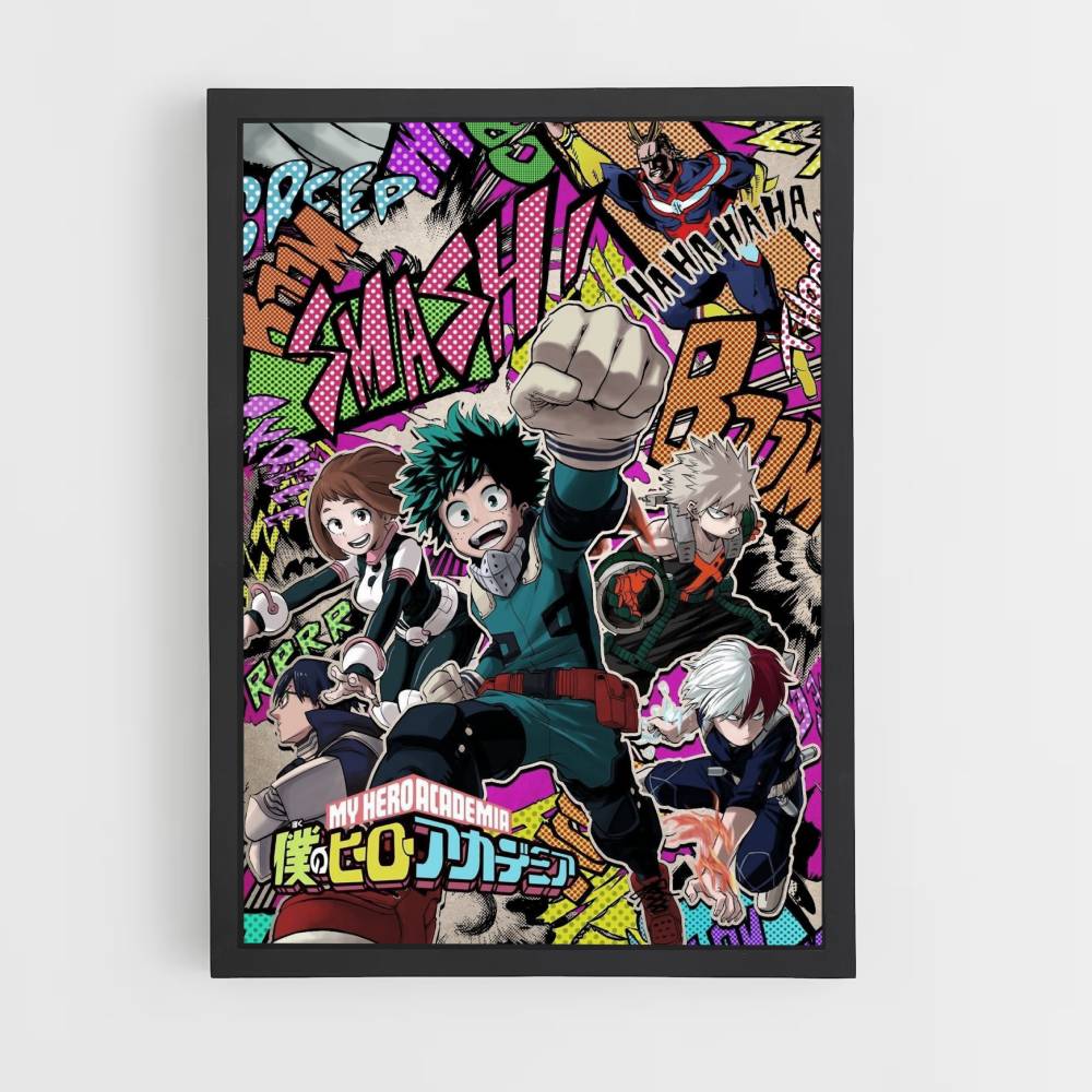 My Hero Academia Poster