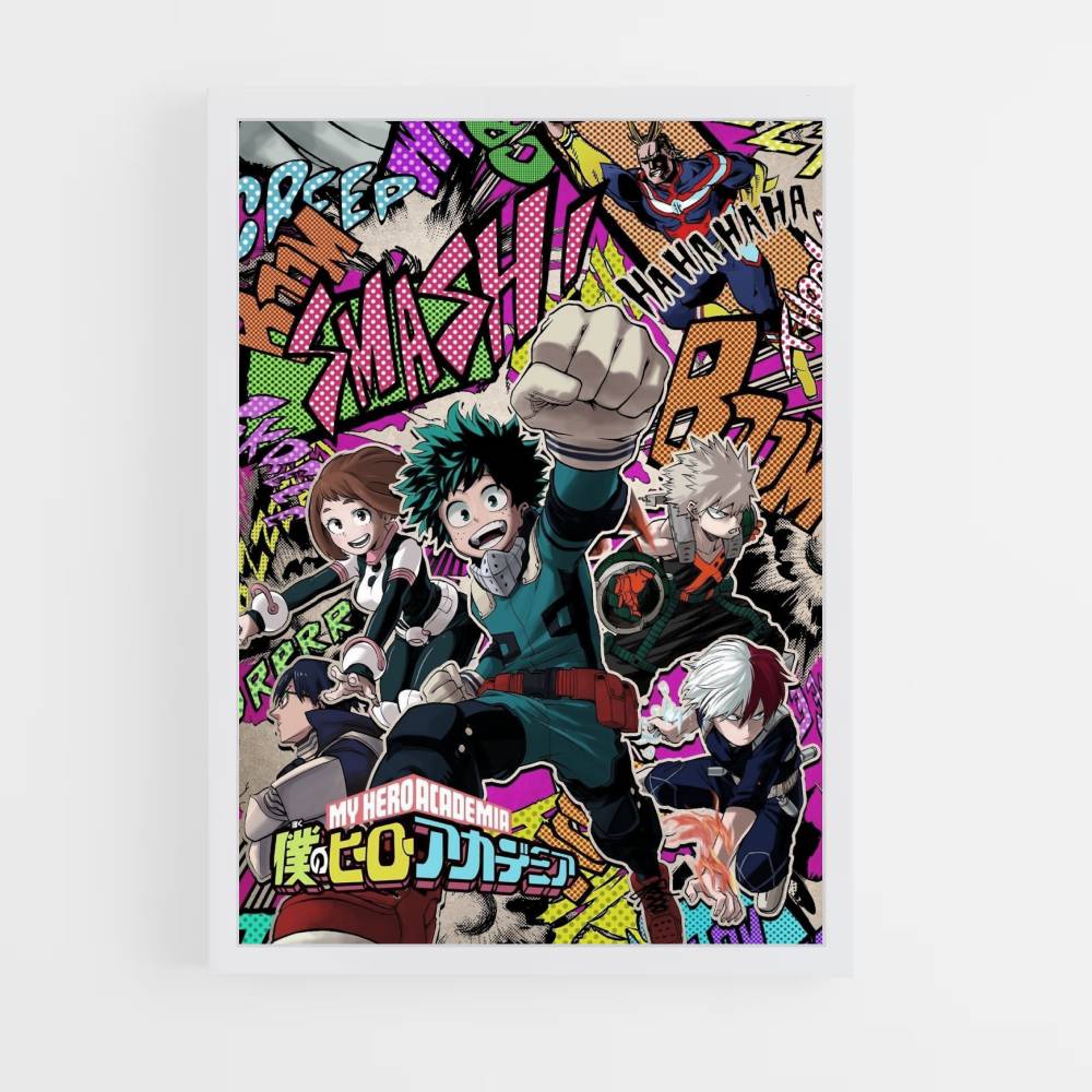 My Hero Academia Poster