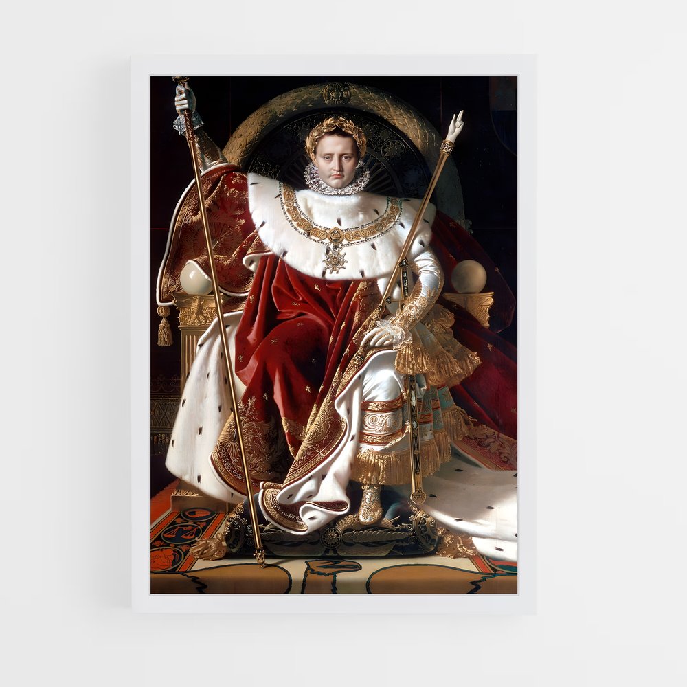 napoleon-3 cadre Blanc