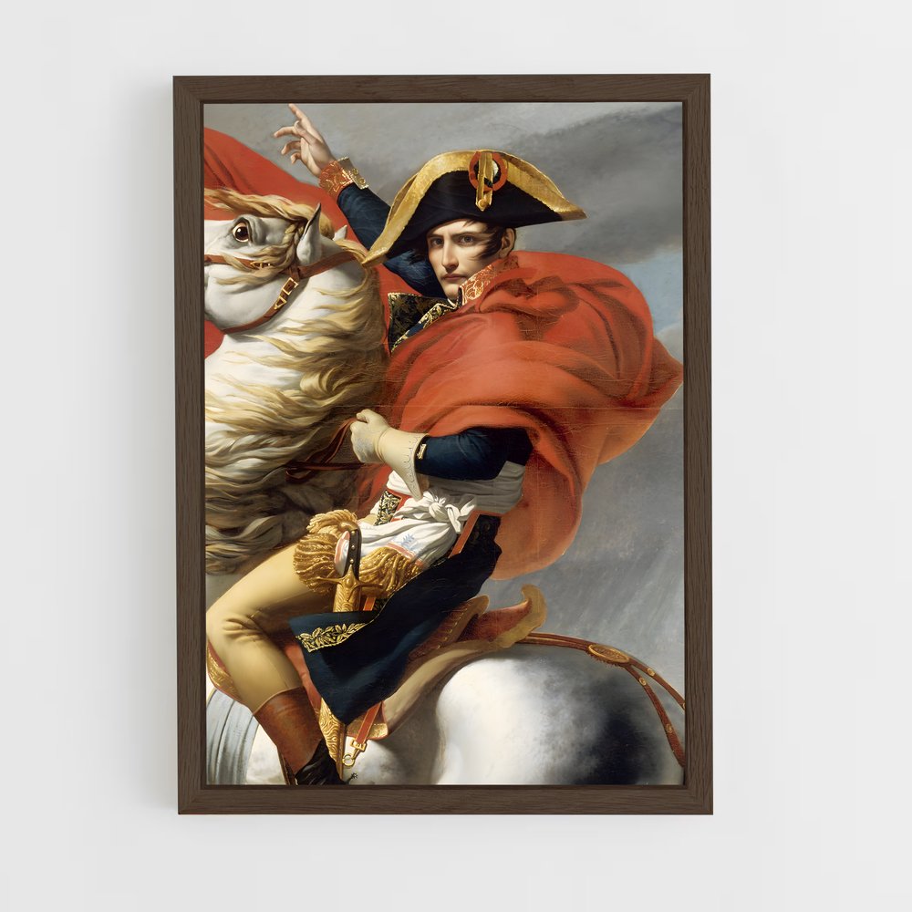napoleon-5 cadre Bois foncé