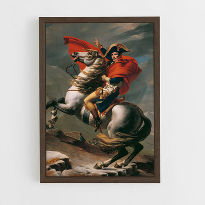 napoleon-7 cadre Bois foncé